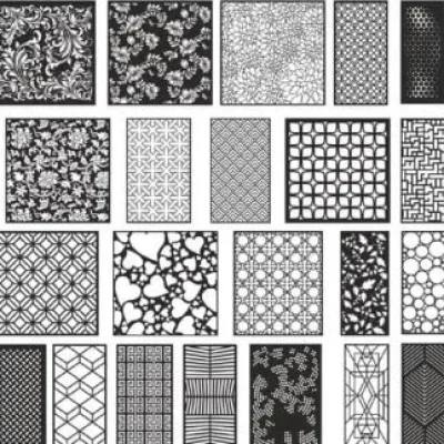 32 Pattern Collection Pack CNC DXF SVG Free Download CNC laser cut design