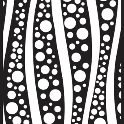 Abstract Bubbles Wave Pattern CNC DXF SVG Free Download CNC laser cut design