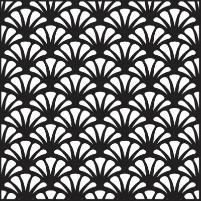 Art Deco Fan Pattern CNC DXF SVG Free Download CNC laser cut design