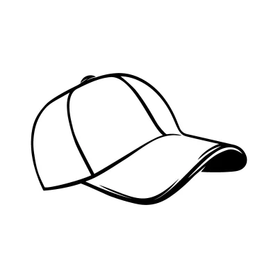 Baseball Cap Hat CNC DXF SVG Free Download CNC laser cut design