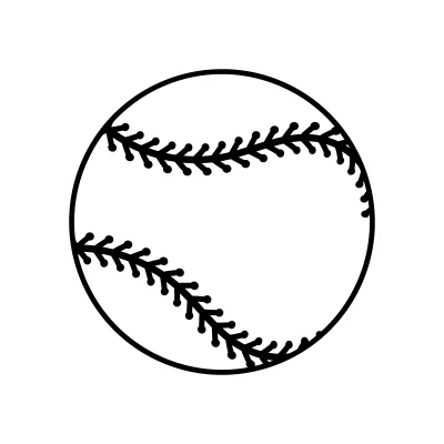 Baseball Sports Ball CNC DXF SVG Free Download CNC laser cut design