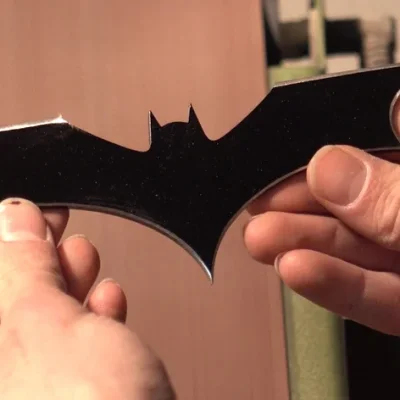 Batman Logo Wall Art CNC DXF SVG Free Download CNC laser cut design