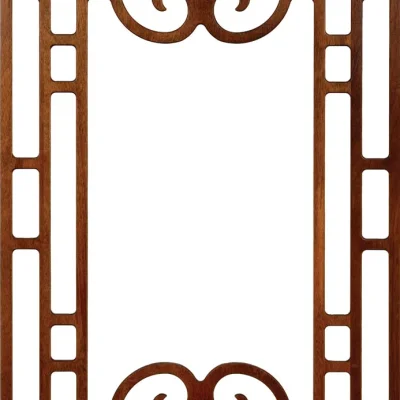 Chinese Decorative Window Frame CNC DXF SVG Free Download CNC laser cut design