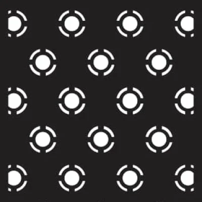Circle Pattern Perforated Panel CNC DXF SVG Free Download CNC laser cut design