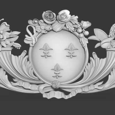 Classical Sun Face Ornamental CNC DXF SVG Free Download CNC laser cut design