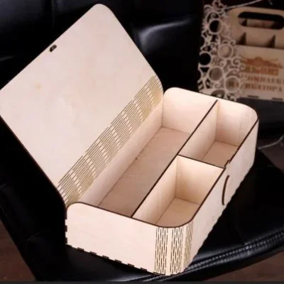 Compartment Storage Box CNC DXF SVG Free Download CNC laser cut design