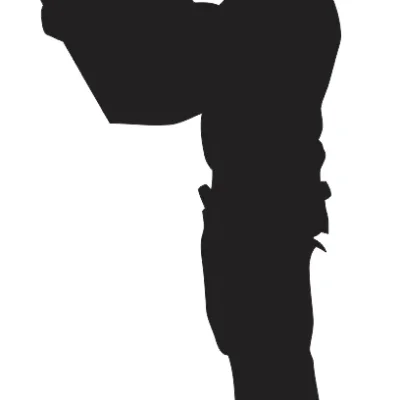 Construction Worker Reading Plans CNC DXF SVG Free Download CNC laser cut design