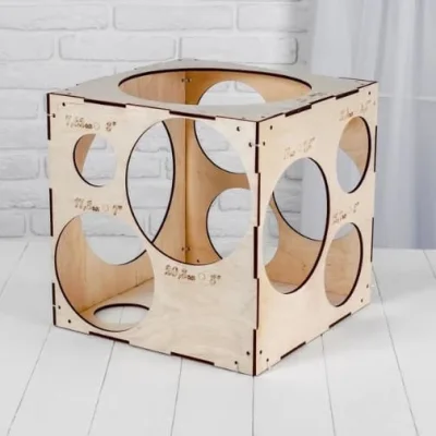 Cubic Storage Organizer Box CNC DXF SVG Free Download CNC laser cut design