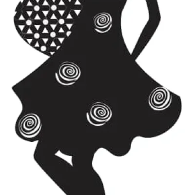 Dancing Woman Silhouette CNC DXF SVG Free Download CNC laser cut design
