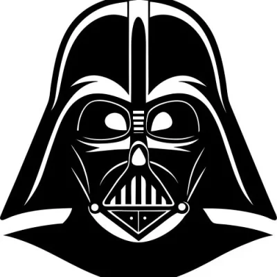 Darth Vader Mask Star Wars CNC DXF SVG Free Download CNC laser cut design