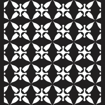 Decorative Floral Lattice Panel CNC DXF SVG Free Download CNC laser cut design