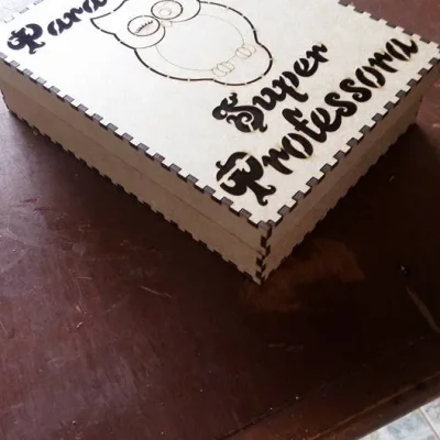 Decorative Gift Box with Owl Design CNC DXF SVG Free Download CNC laser cut design