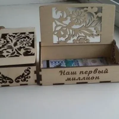 Decorative Memory Box Set CNC DXF SVG Free Download CNC laser cut design