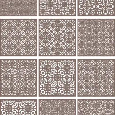Decorative Pattern Collection CNC DXF SVG Free Download CNC laser cut design