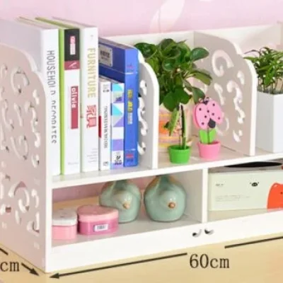 Desktop Organizer Shelf CNC DXF SVG Free Download CNC laser cut design