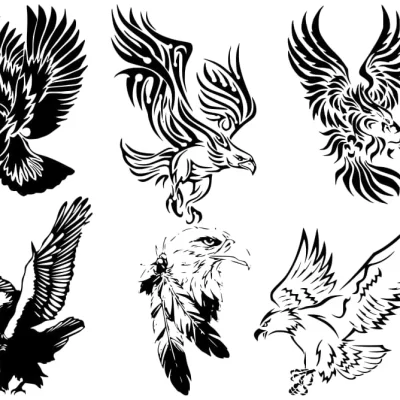 Eagle Collection CNC DXF SVG Free Download CNC laser cut design