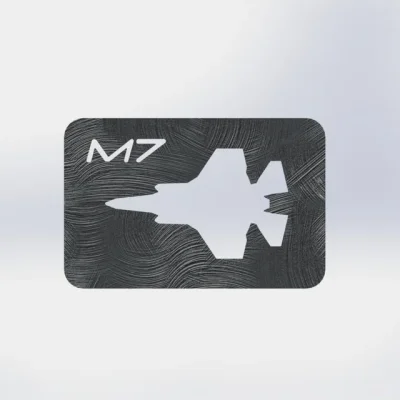 Fighter Jet Aircraft M7 CNC DXF SVG Free Download CNC laser cut design