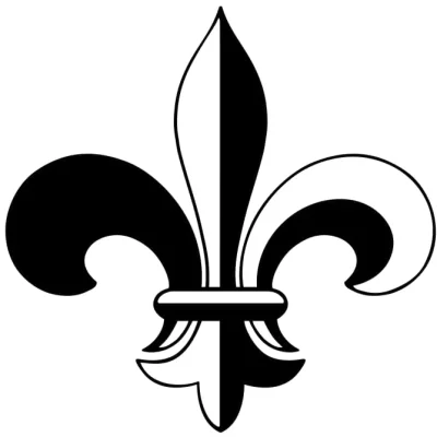 Fleur de Lis French Royal Symbol CNC DXF SVG Free Download CNC laser cut design