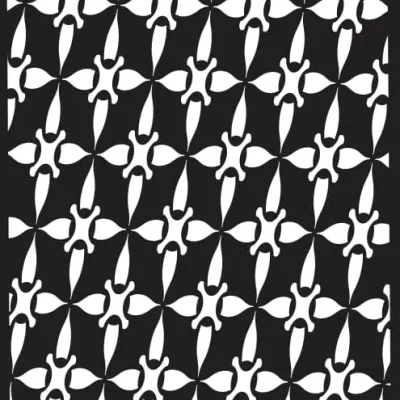 Floral Cross Pattern Decorative CNC DXF SVG Free Download CNC laser cut design