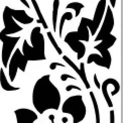 Floral Vine Panel CNC DXF SVG Free Download CNC laser cut design