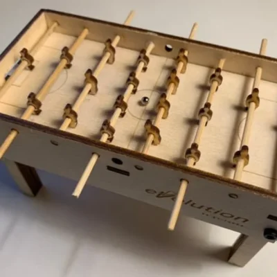 Foosball Table Game CNC DXF SVG Free Download CNC laser cut design