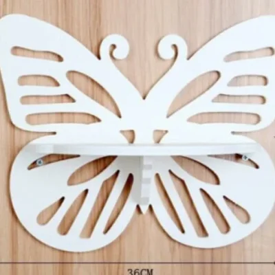 Free Laser Cut Vector Files Butterfly Shelf Vector Free — Free CNC File CNC laser cut design
