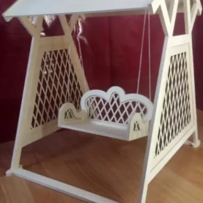 Garden Swing Chair Set CNC DXF SVG Free Download CNC laser cut design