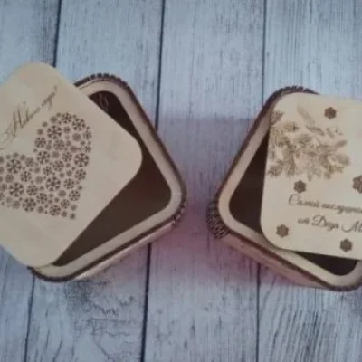 Heart Floral Coaster Set CNC DXF SVG Free Download CNC laser cut design