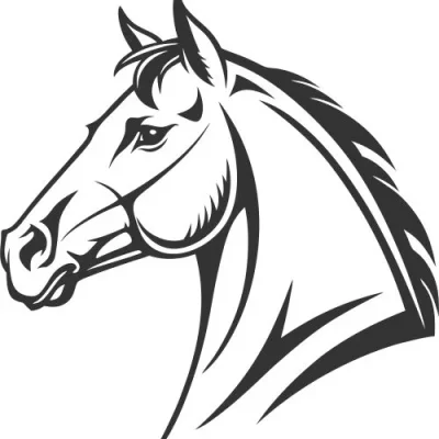 Horse Head Profile CNC DXF SVG Free Download CNC laser cut design