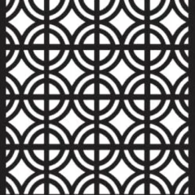 Interlocking Circles Geometric CNC DXF SVG Free Download CNC laser cut design