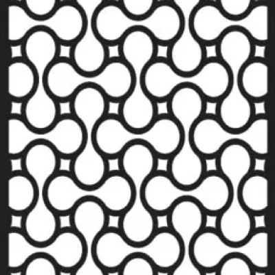 Interlocking Circles Pattern CNC DXF SVG Free Download CNC laser cut design
