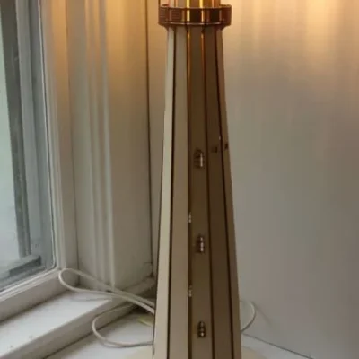 Lighthouse Tower Lamp CNC DXF SVG Free Download CNC laser cut design