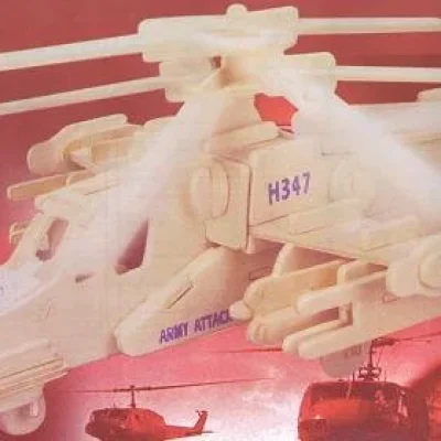 Military Attack Helicopter 3D Model CNC DXF SVG Free Download CNC laser cut design