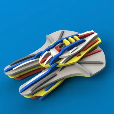 Modern Running Shoes Sneakers CNC DXF SVG Free Download CNC laser cut design