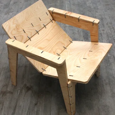 Modern Wooden Chair CNC DXF SVG Free Download CNC laser cut design