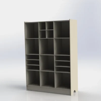 Modular Storage Shelving Unit CNC DXF SVG Free Download CNC laser cut design