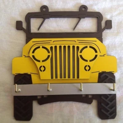 Off Road Jeep Vehicle Wall Art CNC DXF SVG Free Download CNC laser cut design