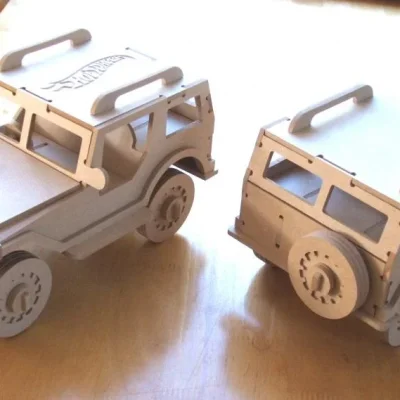 Off-Road Vehicle SUV Truck CNC DXF SVG Free Download CNC laser cut design