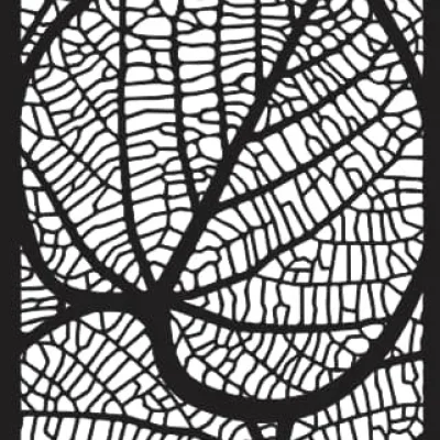 Organic Leaf Vein Pattern CNC DXF SVG Free Download CNC laser cut design