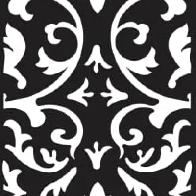 Ornate Baroque Floral Panel CNC DXF SVG Free Download CNC laser cut design