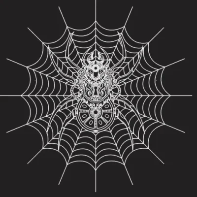 Ornate Spider Web Mandala CNC DXF SVG Free Download CNC laser cut design