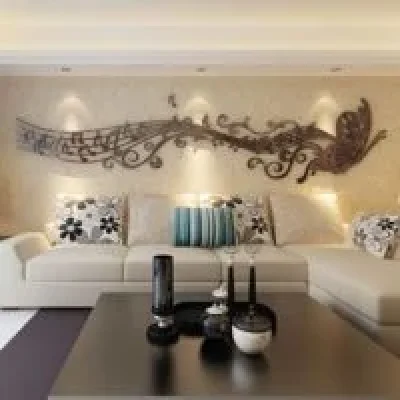 Ornate Tree Branch Wall Art CNC DXF SVG Free Download CNC laser cut design