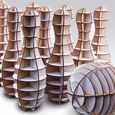 Parametric Vase Collection CNC DXF SVG Free Download CNC laser cut design