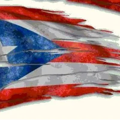 Puerto Rico Flag Weathered CNC DXF SVG Free Download CNC laser cut design