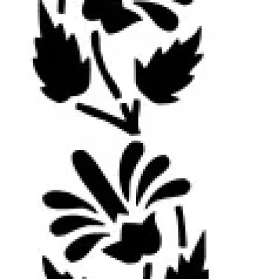 Scottish Thistle Border Pattern CNC DXF SVG Free Download CNC laser cut design