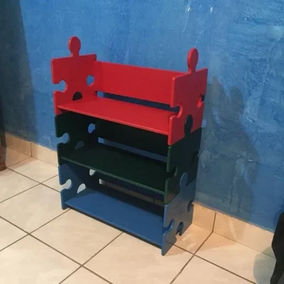 Stackable Puzzle Storage Box CNC DXF SVG Free Download CNC laser cut design