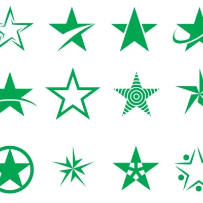 Star Icons Collection CNC DXF SVG Free Download CNC laser cut design