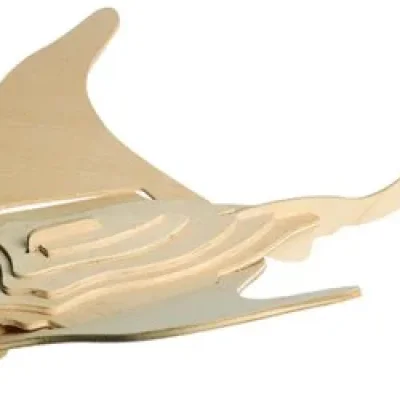 Stingray Ocean Animal CNC DXF SVG Free Download CNC laser cut design