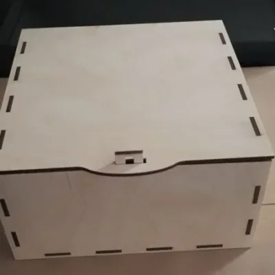 Storage Box Laser Cut CNC DXF SVG Free Download CNC laser cut design