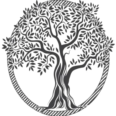 Tree of Life Circle CNC DXF SVG Free Download CNC laser cut design
